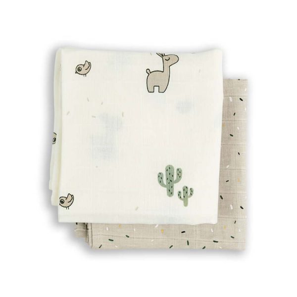 Done by Deer Swaddle 2-Pack Lalee Sand