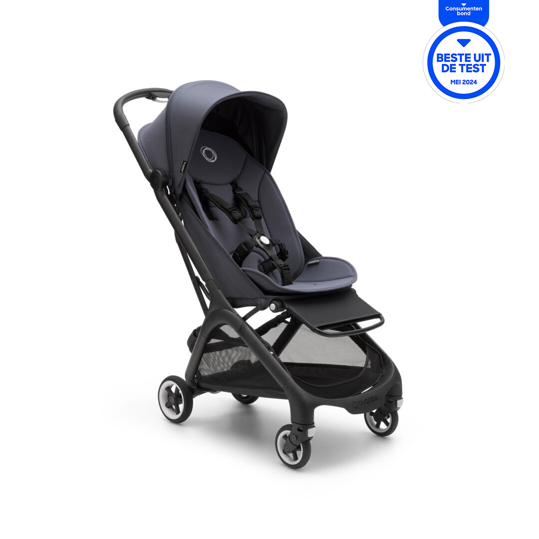 Bugaboo Buggy Butterfly Black Stormy Blue