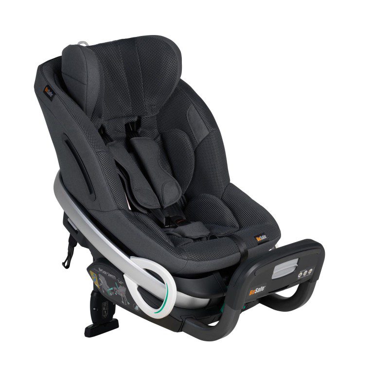 BeSafe Stretch autostoel - Autozitje - Achterwaarts vervoeren van 6 maanden tot 7 jaar - Autostoel zonder isofix -  Anthracite Mesh