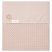 Koeka Ledikantdeken Wafel/Flanel Antwerp - 100x150 cm. - Grey Pink/Grey Pink