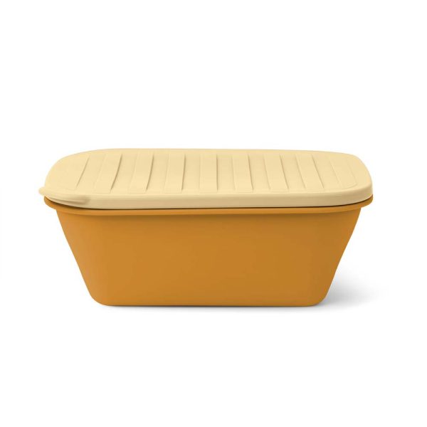 Liewood Franklin Opvouwbare Lunchbox - Golden Caramel/Safari Mix