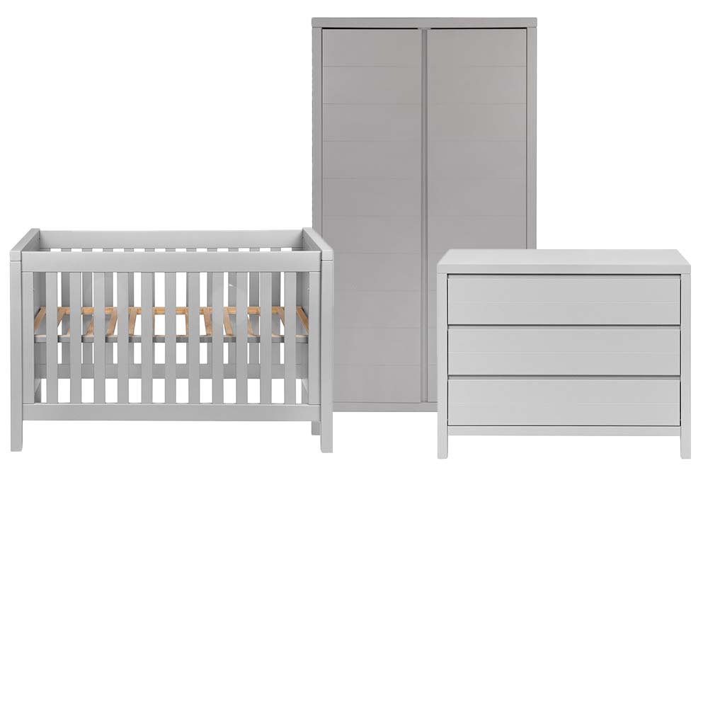 Quax Stripes Babykamer 3-Delig - Griffin Grey