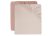 Jollein Hoeslaken Jersey 2-Pack - 60x120 cm. - Pale Pink/Rosewood