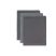 Jollein Bamboe Washandje (3-pack) - Storm Grey