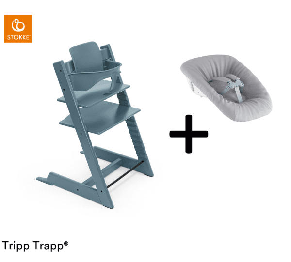 Stokke® Tripp Trapp® Compleet + Newborn Set™ - Fjord Blue