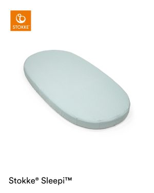 Stokke® Sleepi™ Ledikant Hoeslaken V3 - Dots Sage