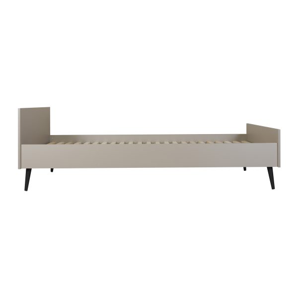Quax Flow Juniorbed - 90x200 cm. - Stone