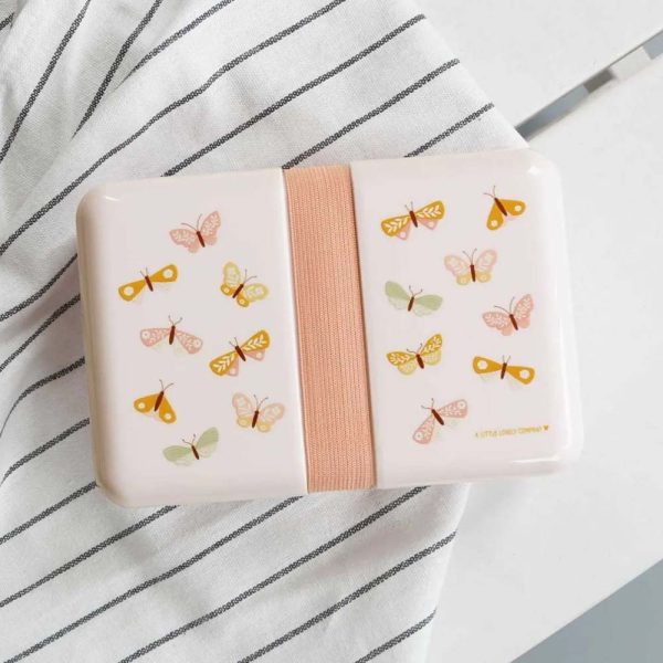 A Little Lovely Company Lunchbox Buterflies-2