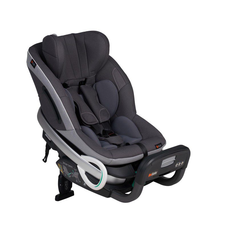 BeSafe Stretch autostoel - Autozitje - Achterwaarts vervoeren van 6 maanden tot 7 jaar - Autostoel zonder isofix - Metallic Mélange