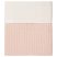 Koeka Wiegdeken Wafel/Flanel Antwerp - 75x100 cm. - Rosa Salt/Pebble