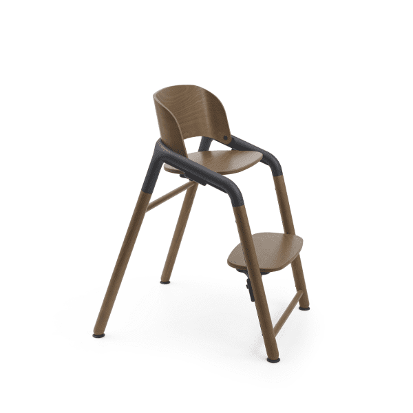 Bugaboo Giraffe Kinderstoel - Warm Wood/Grey