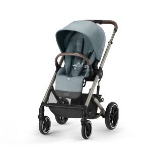 Cybex Balios S Lux - Taupe Frame - Sky Blue