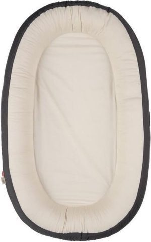 Voksi Babynestje Premium - Dark Grey/Sand
