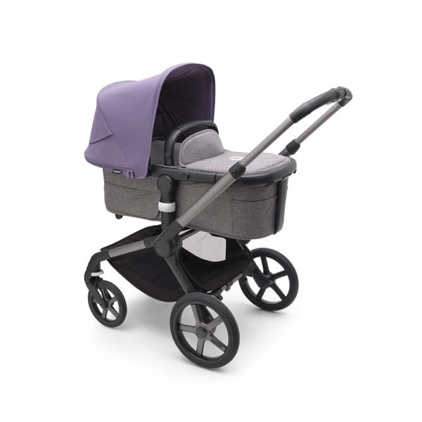 Bugaboo Fox5 Kinderwagen – Graphite/Grey Melange Astro Purple