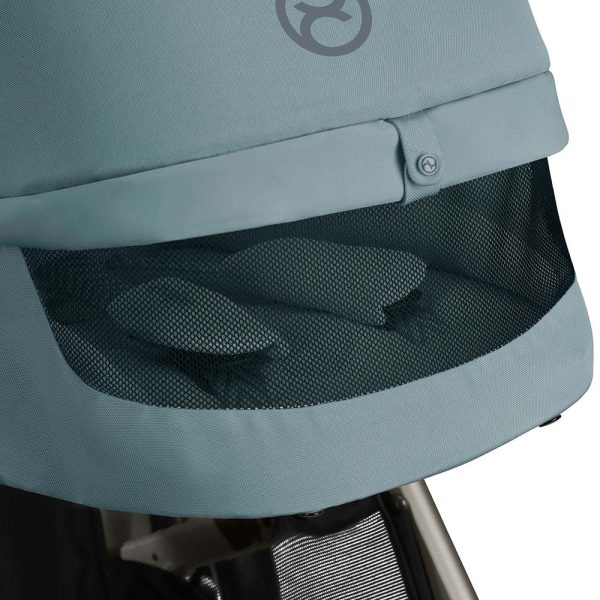Cybex Talos S Lux Taupe Frame - Sky Blue