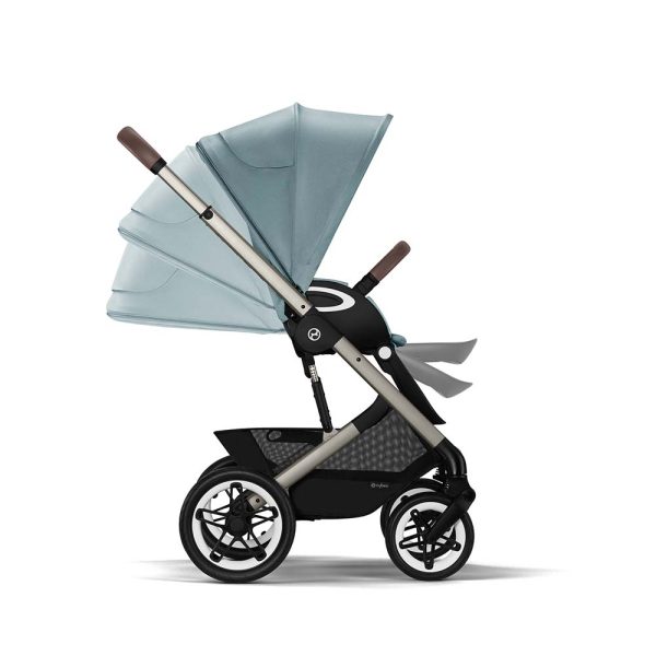 Cybex Talos S Lux Taupe Frame - Sky Blue