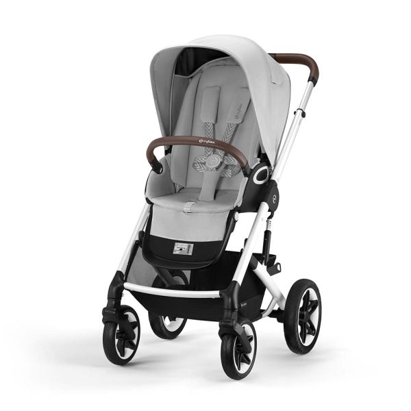 Cybex Talos S Lux Kinderwagen - Zilver Frame - Lava Grey