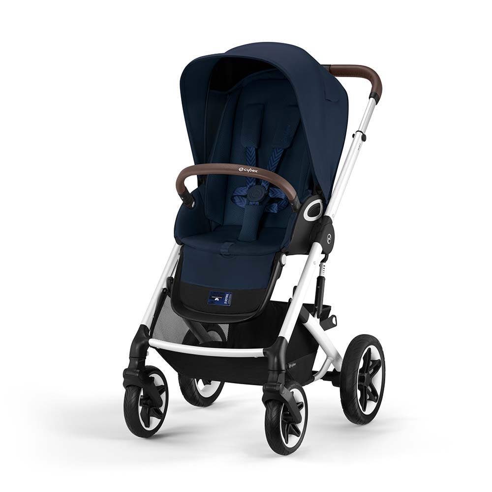 Cybex Talos S Lux Kinderwagen - Zilver Frame - Ocean Blue