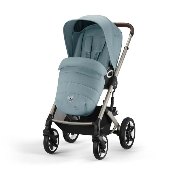 Cybex Talos S Lux Taupe Frame - Sky Blue