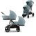 Cybex Gazelle S Twin Kinderwagen - Taupe Frame - Sky Blue