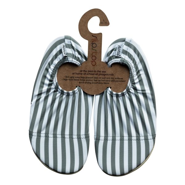 Slipstop Zwemschoentjes - Greenbay Stripe - S | 24-26