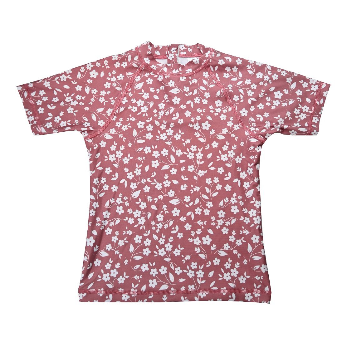 Slipstop T-Shirt - 12-18 mnd - Stone Flower