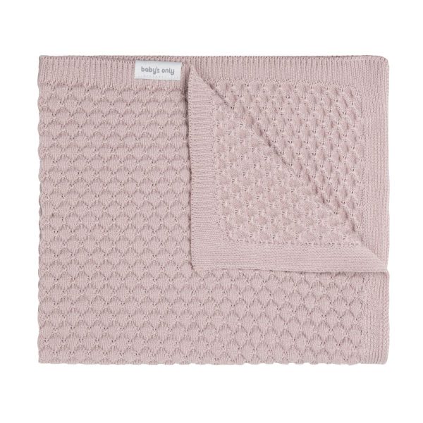 Baby’s Only Wiegdeken Sky Chunky – 70×95 cm. - Old Pink