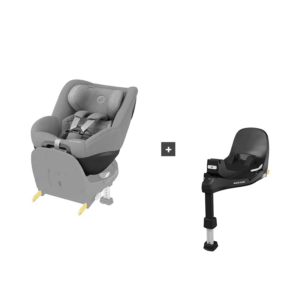 Maxi-Cosi Pearl 360 Pro Autostoel + FamilyFix 360 Pro Base - Authentic Grey