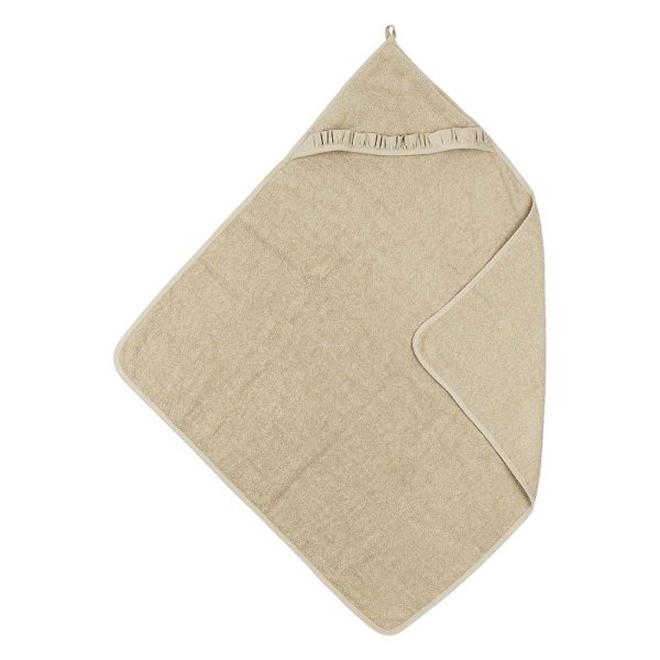 Meyco Badcape Badstof Ruffle - 80x80 cm. - Sand