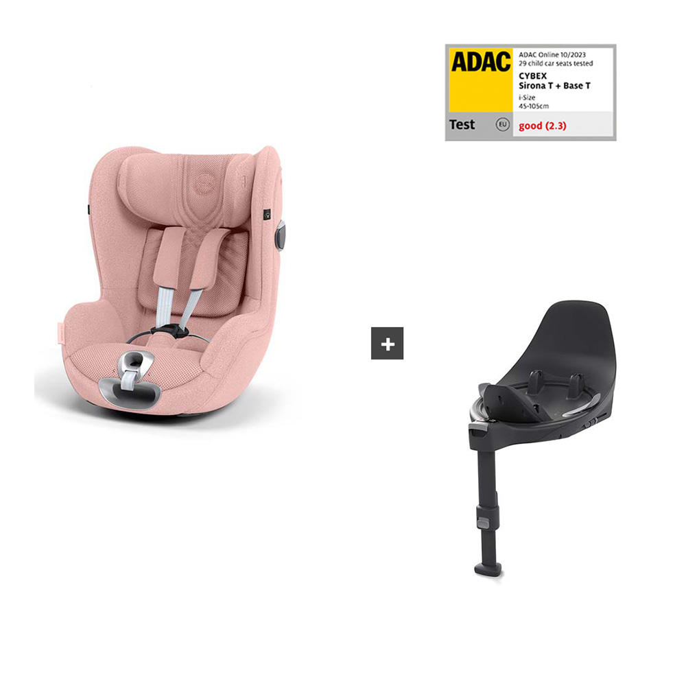 Cybex Sirona T i-Size Autostoel Plus + Base T - Peach Pink