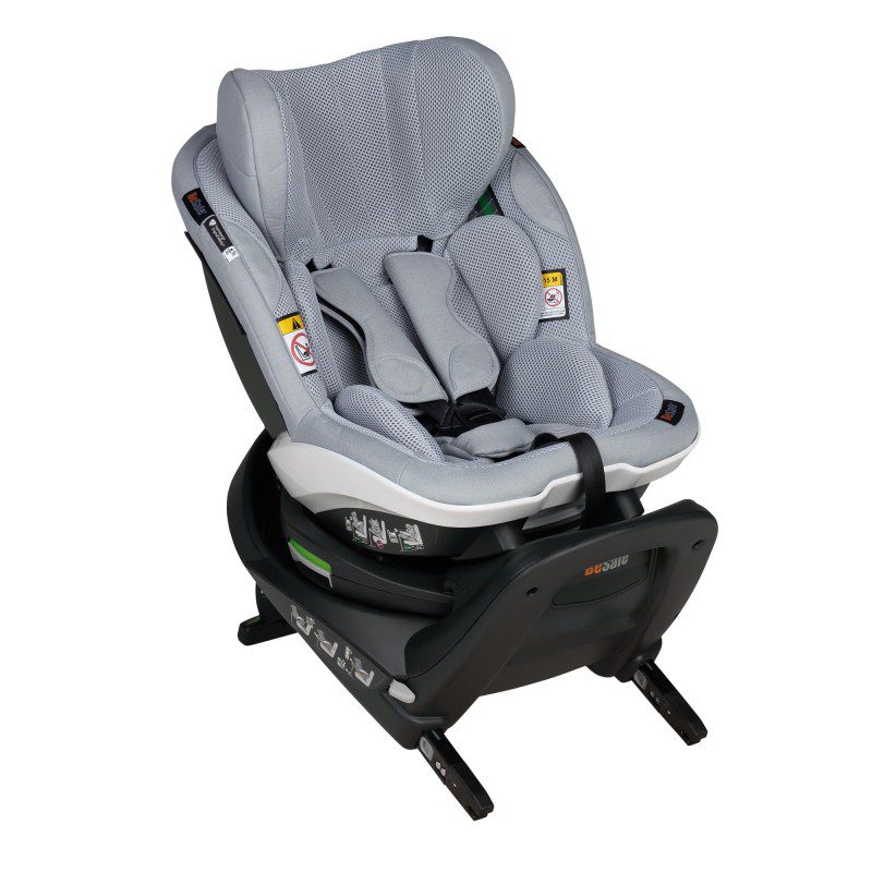 BeSafe iZi Turn M i-Size autostoel - 360 draaibaar autostoeltje - 6 maanden tot 4 jaar - Peak Mesh