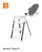 Stokke_Steps White Seat-Hazy Grey Legs+bouncer deep grey