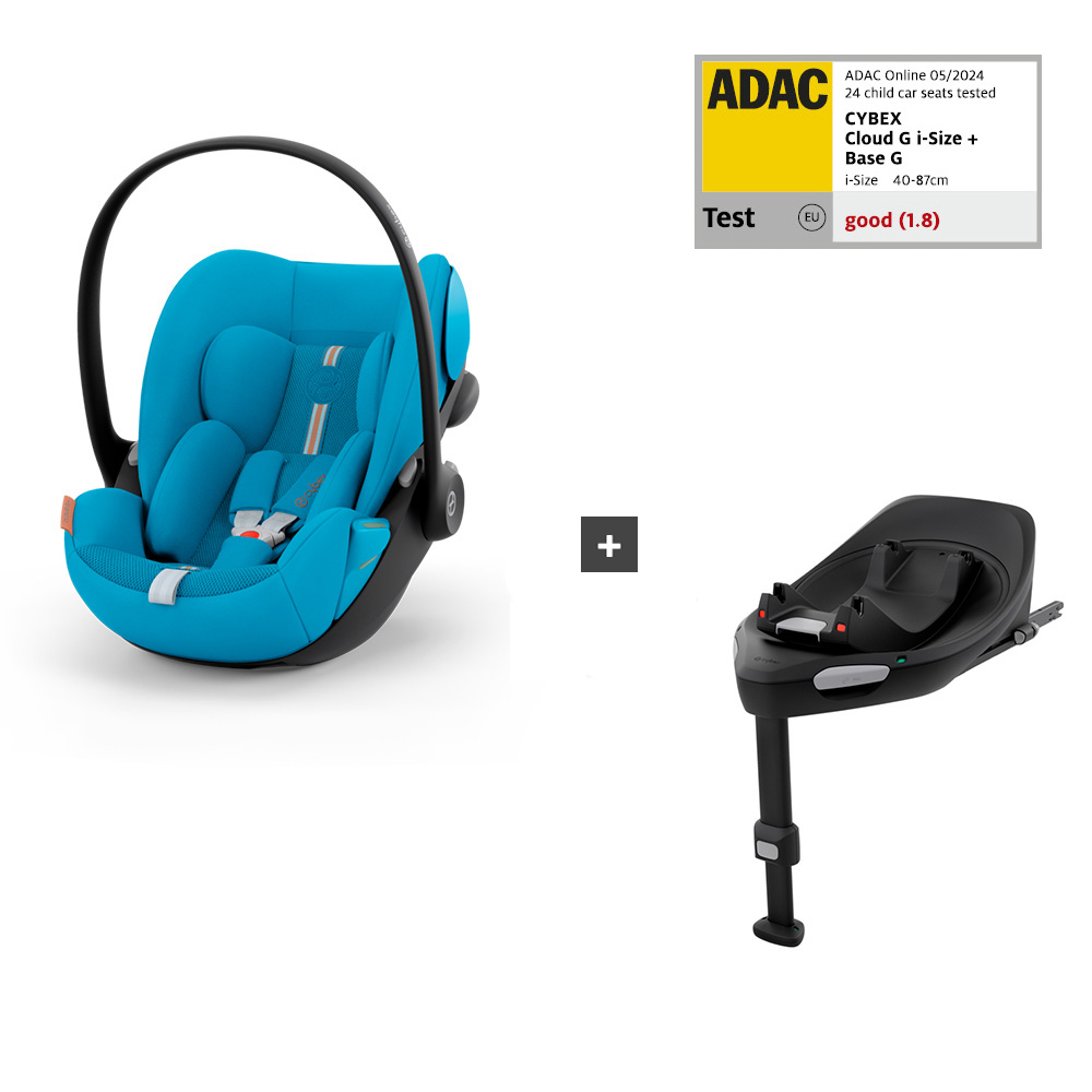 Cybex Cloud G i-Size Plus Autostoel + Base G - Beach Blue