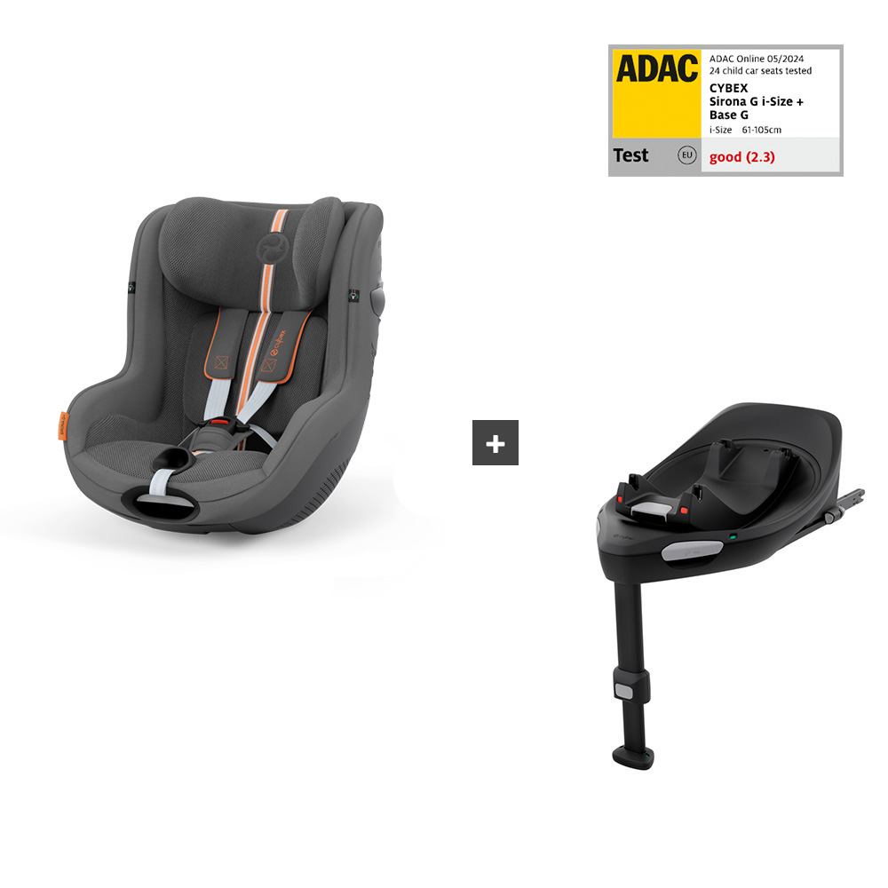 Cybex Sirona G i-Size Plus Autostoel + Base G - Lava Grey