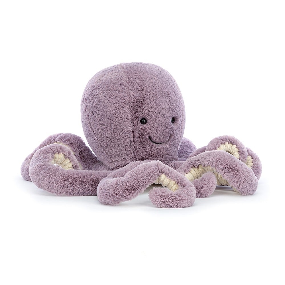 Jellycat knuffel maya octopus, 49 cm
