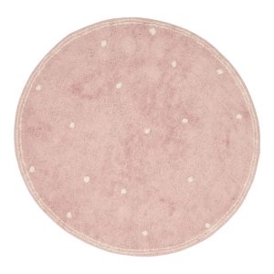 Little Dutch Vloerkleed Pure Pink Dot - 110 cm-3