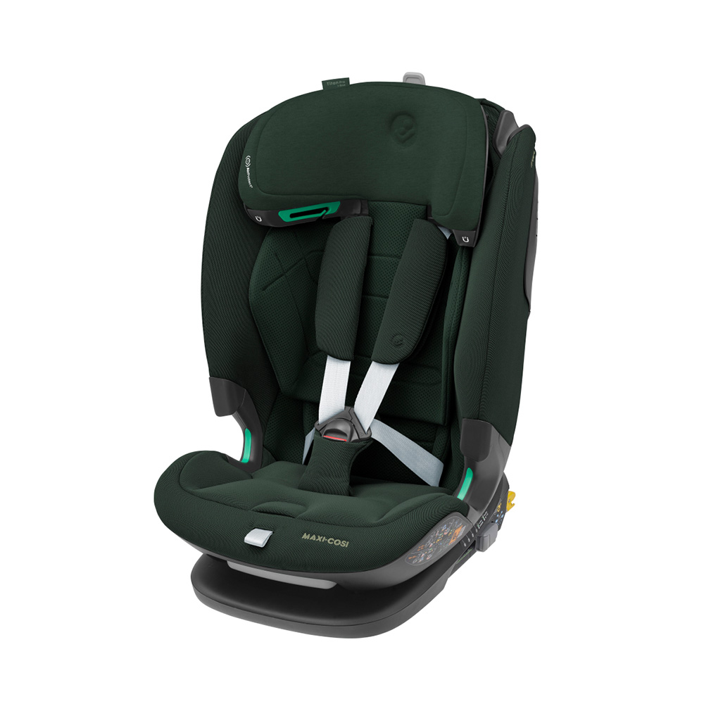 Maxi-Cosi Titan Pro2 I-Size Autostoeltje - Authentic Green - Vanaf ca. 15 maanden tot 12 jaar