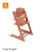 Tripp Trapp® chair Terracotta with Baby Set2.