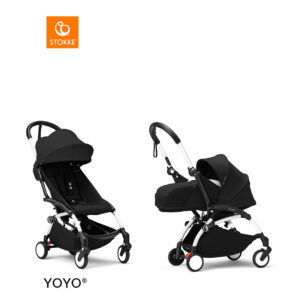 Stokke YOYO3 Complete - White Frame Black