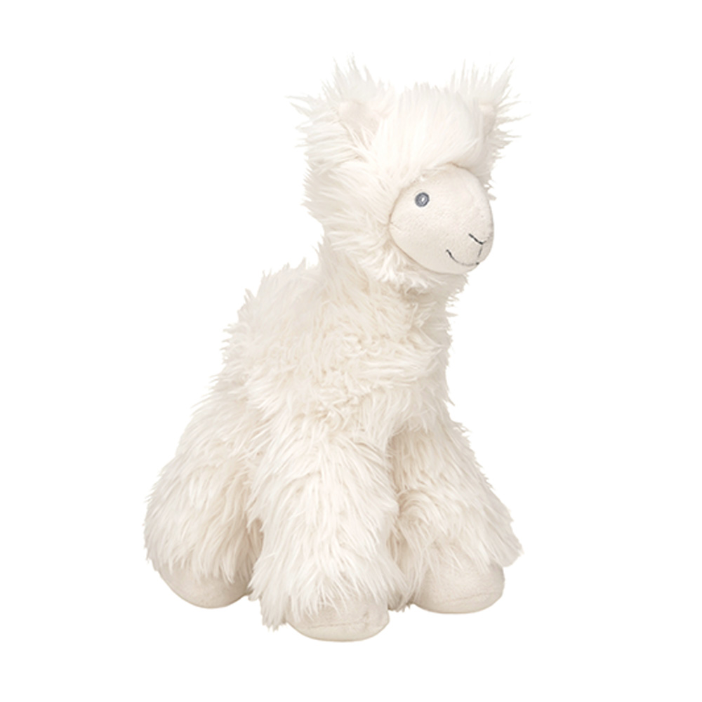 Happy Horse Lama Levi Knuffel 27 cm - Wit - Baby knuffel