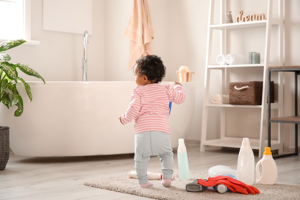 Slimme tips waarmee jij je badkamer babyproof maakt